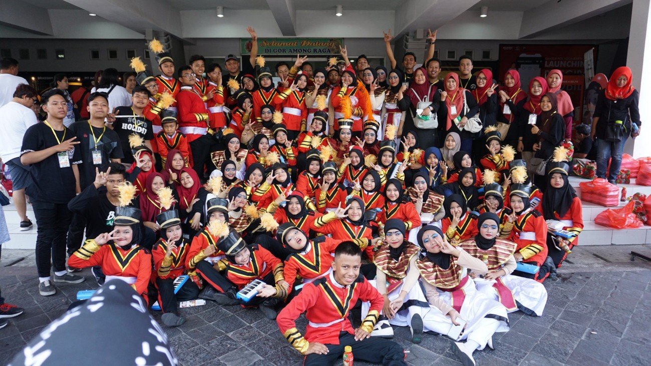KEJUARAAN INTERNASIONAL MARCHING BAND HB CUP 2019