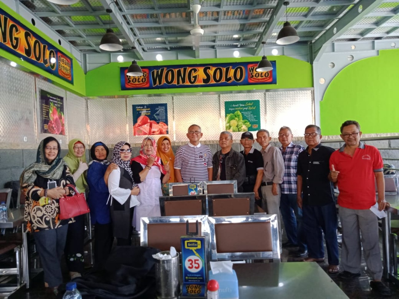 Puspo Temui Panitia Silaturahmi Lintas Alumni SMP Batik Surakarta