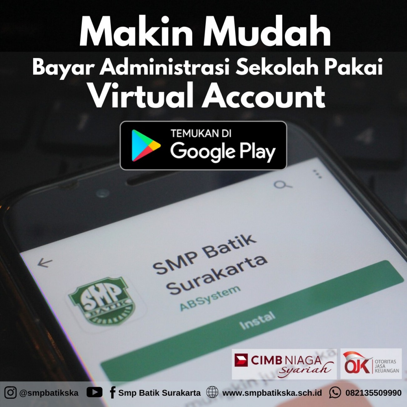 Bayar Administrasi Sekolah Pakai Virtual Account