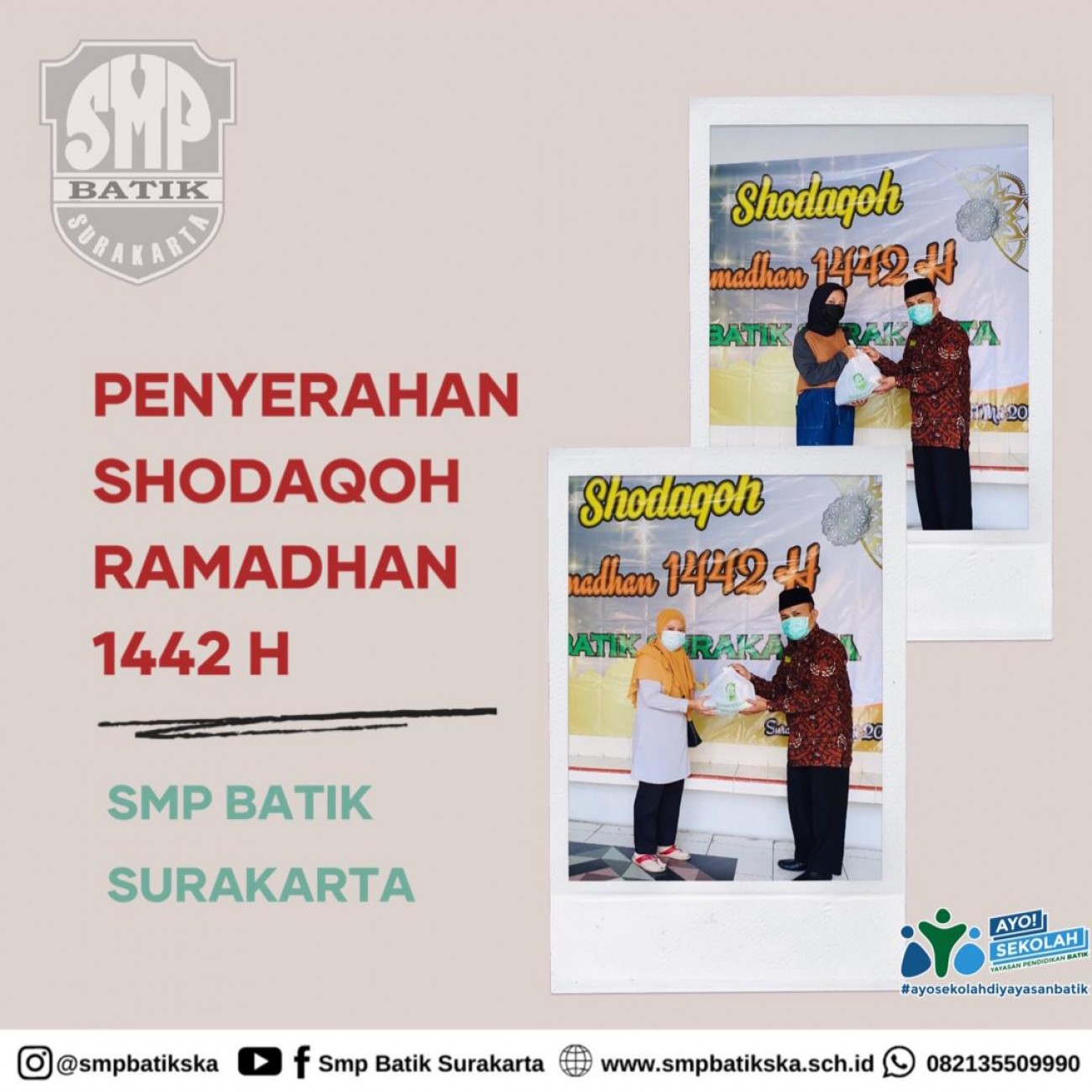 SHODAQOH RAMADHAN 1442 H